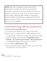 Preview for 68 page of LG G2x P999 User Manual