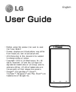 Preview for 3 page of LG G3 Beat D722J User Manual