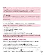 Preview for 25 page of LG G3 Beat D722K User Manual