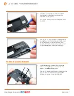 Preview for 3 page of LG G3 D851 Disassemble Manual