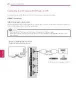 Предварительный просмотр 22 страницы LG G3 series Owner'S Manual