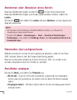 Preview for 22 page of LG G350 User Manual