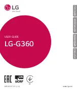 Preview for 1 page of LG G360 User Manual