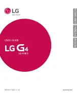 Preview for 1 page of LG G4 H815 User Manual