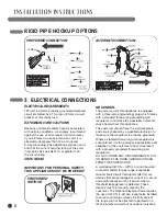 Preview for 8 page of LG GAS RANGE Installation Instructions Manual