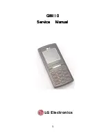 Preview for 1 page of LG GB110 Service Manual