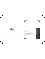 LG GB165 User Manual preview