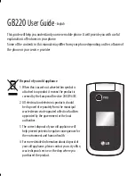 Preview for 51 page of LG GB220 User Manual