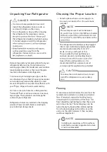 Preview for 13 page of LG GB22BGS Owner'S Manual