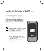 Предварительный просмотр 53 страницы LG GB250 User Manual