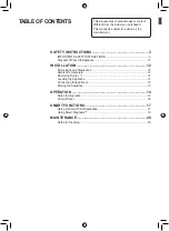 Предварительный просмотр 2 страницы LG GBB569NSAFB Owner'S Manual