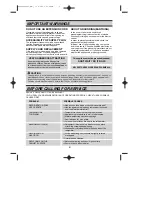 Предварительный просмотр 9 страницы LG GC-051SNB Owner'S Manual