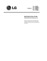 Предварительный просмотр 1 страницы LG GC-309BUU Operation Manual