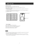 Предварительный просмотр 8 страницы LG GC-309BUU Operation Manual