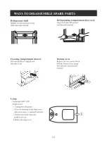 Предварительный просмотр 12 страницы LG GC-309BV Owner'S Manual