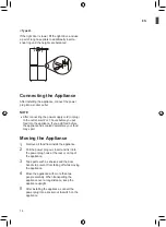 Предварительный просмотр 14 страницы LG GC-B22FTLPL Owner'S Manual