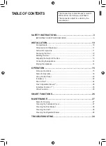 Preview for 2 page of LG GC-B247JEUV Owner'S Manual