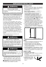 Предварительный просмотр 11 страницы LG GC-B288ULNV Owner'S Manual