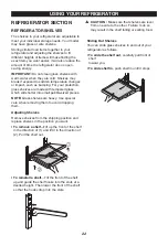 Предварительный просмотр 22 страницы LG GC-B288ULNV Owner'S Manual