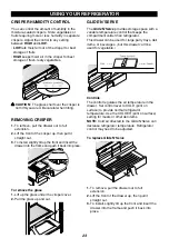 Предварительный просмотр 23 страницы LG GC-B288ULNV Owner'S Manual