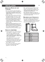 Предварительный просмотр 12 страницы LG GC-B404ELRZ Owner'S Manual