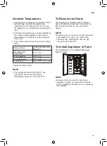 Предварительный просмотр 13 страницы LG GC-B404ELRZ Owner'S Manual