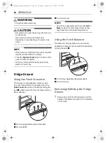 Предварительный просмотр 22 страницы LG GC-F569NQHM Owner'S Manual