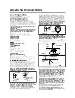 Preview for 3 page of LG GC-W061 series Service Manual