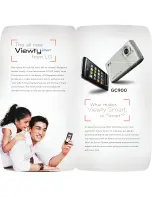 Preview for 2 page of LG GC900 Specifications