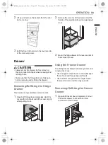 Предварительный просмотр 33 страницы LG GCL-334DCB Owner'S Manual