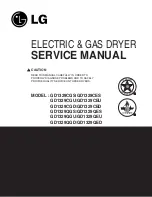 Preview for 1 page of LG / GD1329QES Service Manual