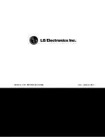 Preview for 2 page of LG / GD1329QES Service Manual