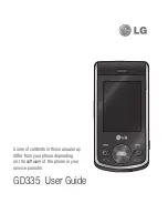 Предварительный просмотр 84 страницы LG GD335 User Manual