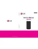 LG GD350 Service Manual preview