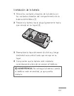 Предварительный просмотр 51 страницы LG GD570 (Spanish) Manual Del Propietario