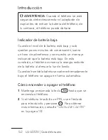 Предварительный просмотр 54 страницы LG GD570 (Spanish) Manual Del Propietario