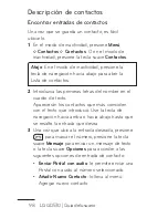 Предварительный просмотр 100 страницы LG GD570 (Spanish) Manual Del Propietario