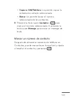 Предварительный просмотр 103 страницы LG GD570 (Spanish) Manual Del Propietario