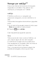 Предварительный просмотр 146 страницы LG GD570 (Spanish) Manual Del Propietario
