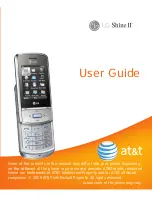 LG GD710 User Manual preview