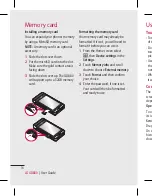 Предварительный просмотр 242 страницы LG GD880 User Manual