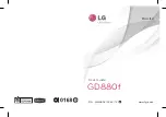 LG GD880f User Manual preview