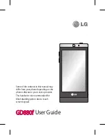 Preview for 3 page of LG GD880f User Manual