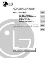 LG GDR-8161B Owner'S Manual preview