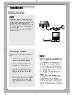 LG GE20LU10 Quick Setup Manual preview