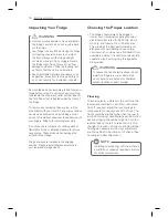 Preview for 10 page of LG GF-6D725BGL Owner'S Manual