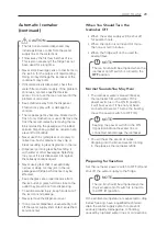 Предварительный просмотр 29 страницы LG GF-AD910SL Owner'S Manual