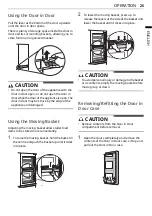 Предварительный просмотр 25 страницы LG GF-B6012MC Owner'S Manual