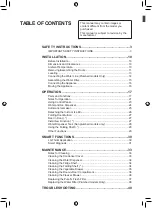 Preview for 2 page of LG GF-L570MBNL Owner'S Manual