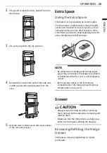 Предварительный просмотр 25 страницы LG GF-Q6011MC Owner'S Manual